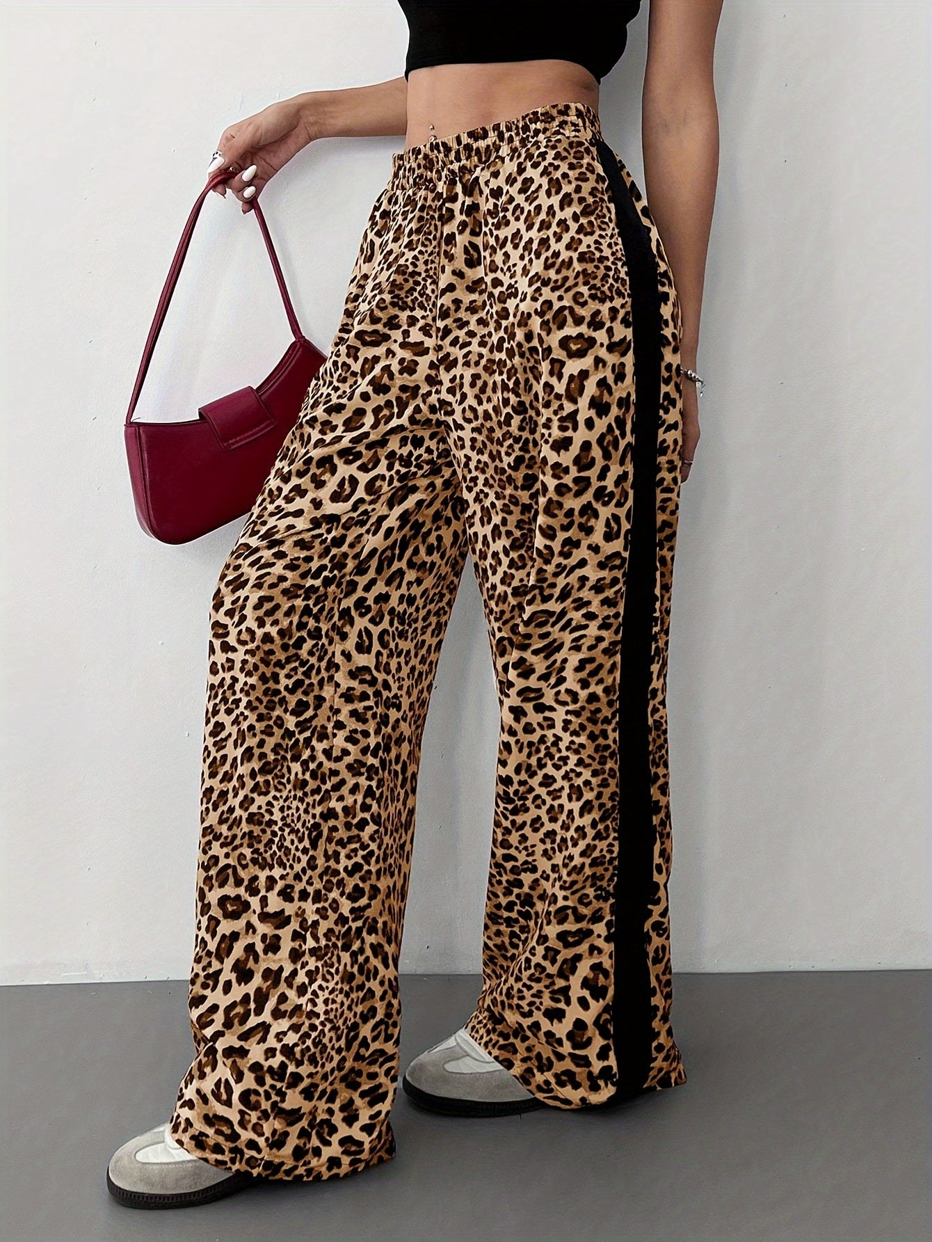 Gerda | Chic en Comfortabele Wijde Broek Met Print