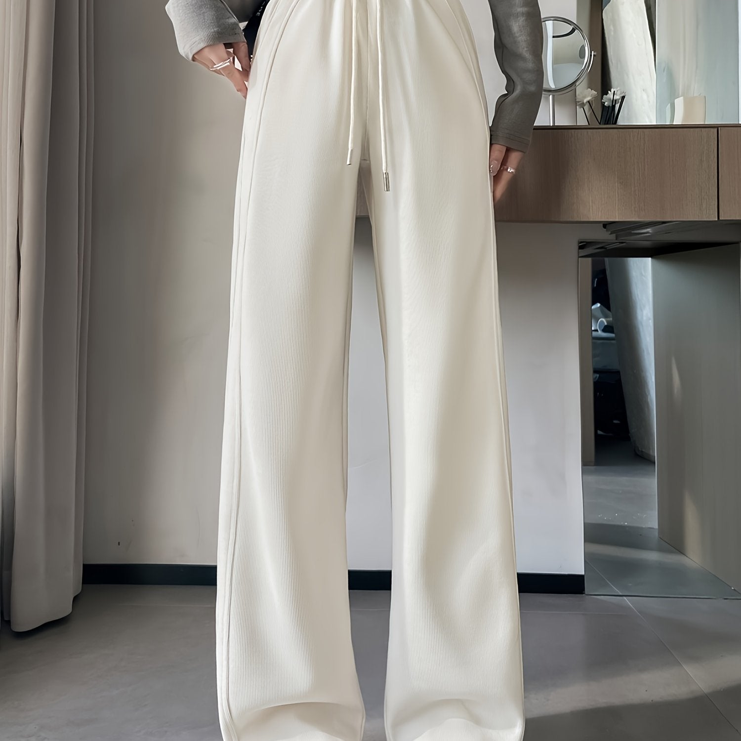 Heidi | Stijlvolle Lange Broek Met Losse Pasvorm