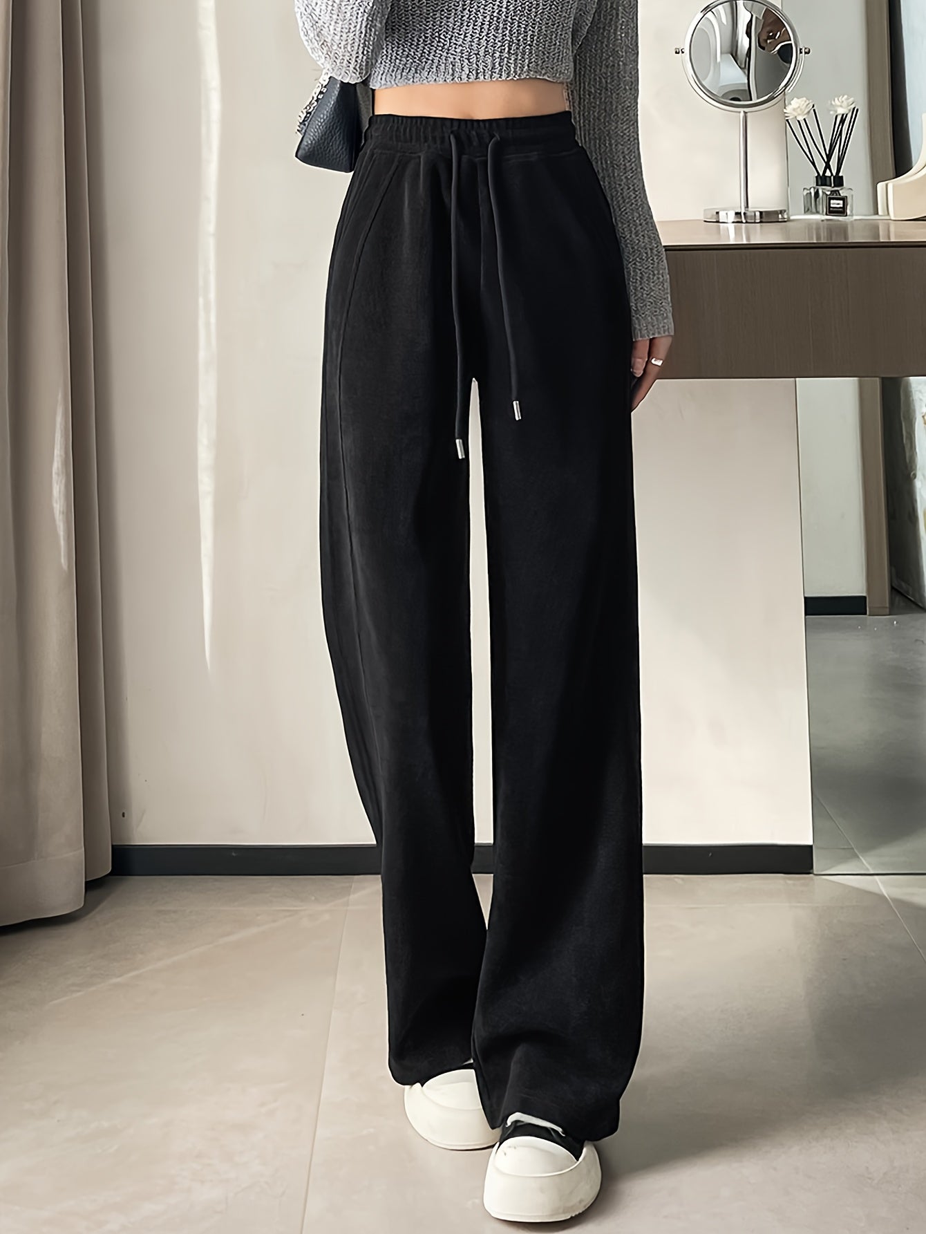 Heidi | Stijlvolle Lange Broek Met Losse Pasvorm