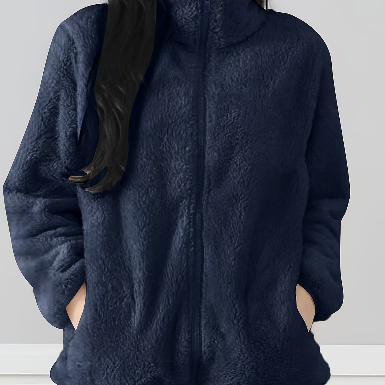 Elsbeth | Elegante Pluche Jas