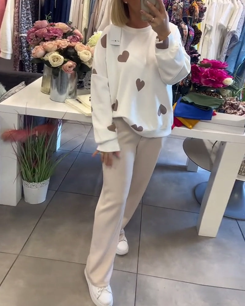 Monique | Trui met Hartjesprint