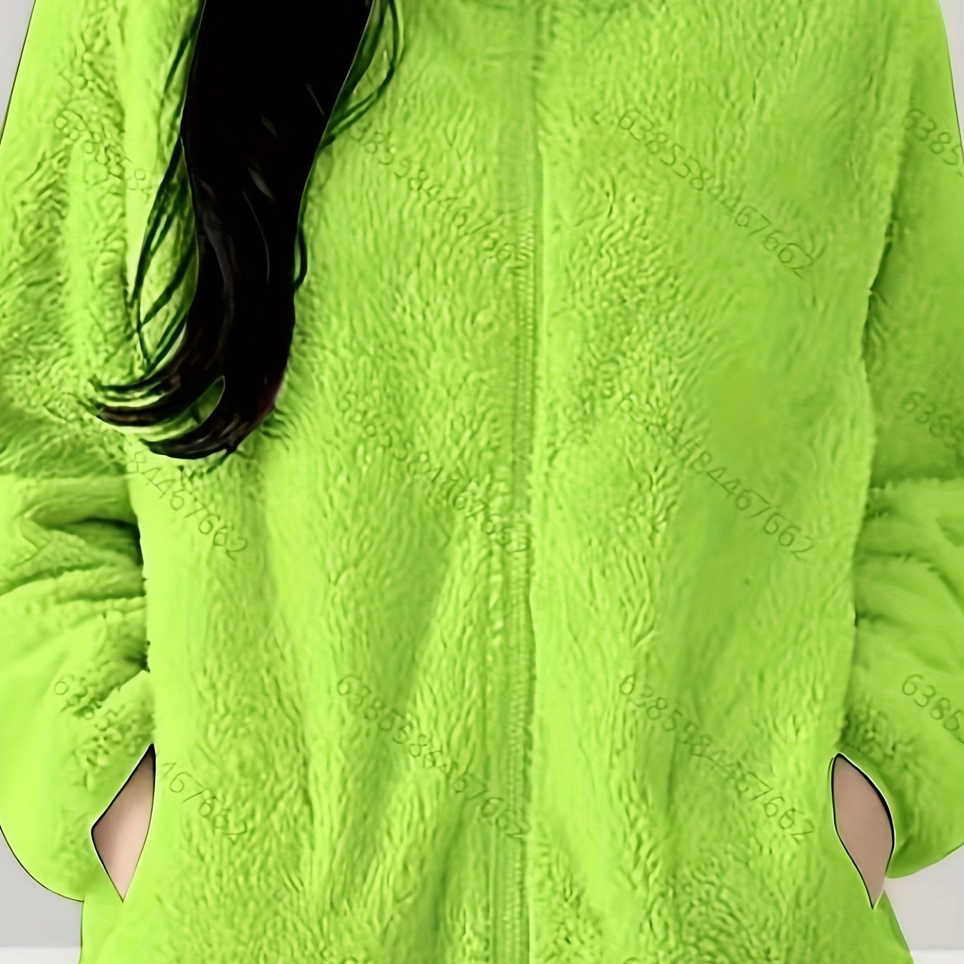 Elsbeth | Elegante Pluche Jas