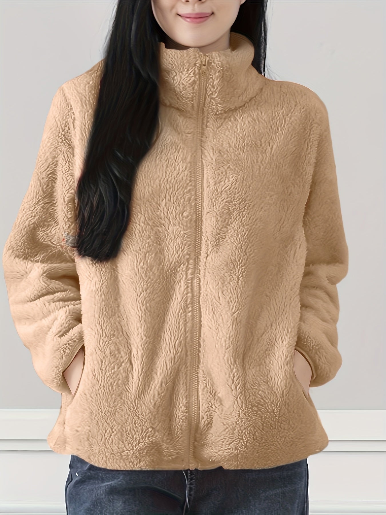 Elsbeth | Elegante Pluche Jas