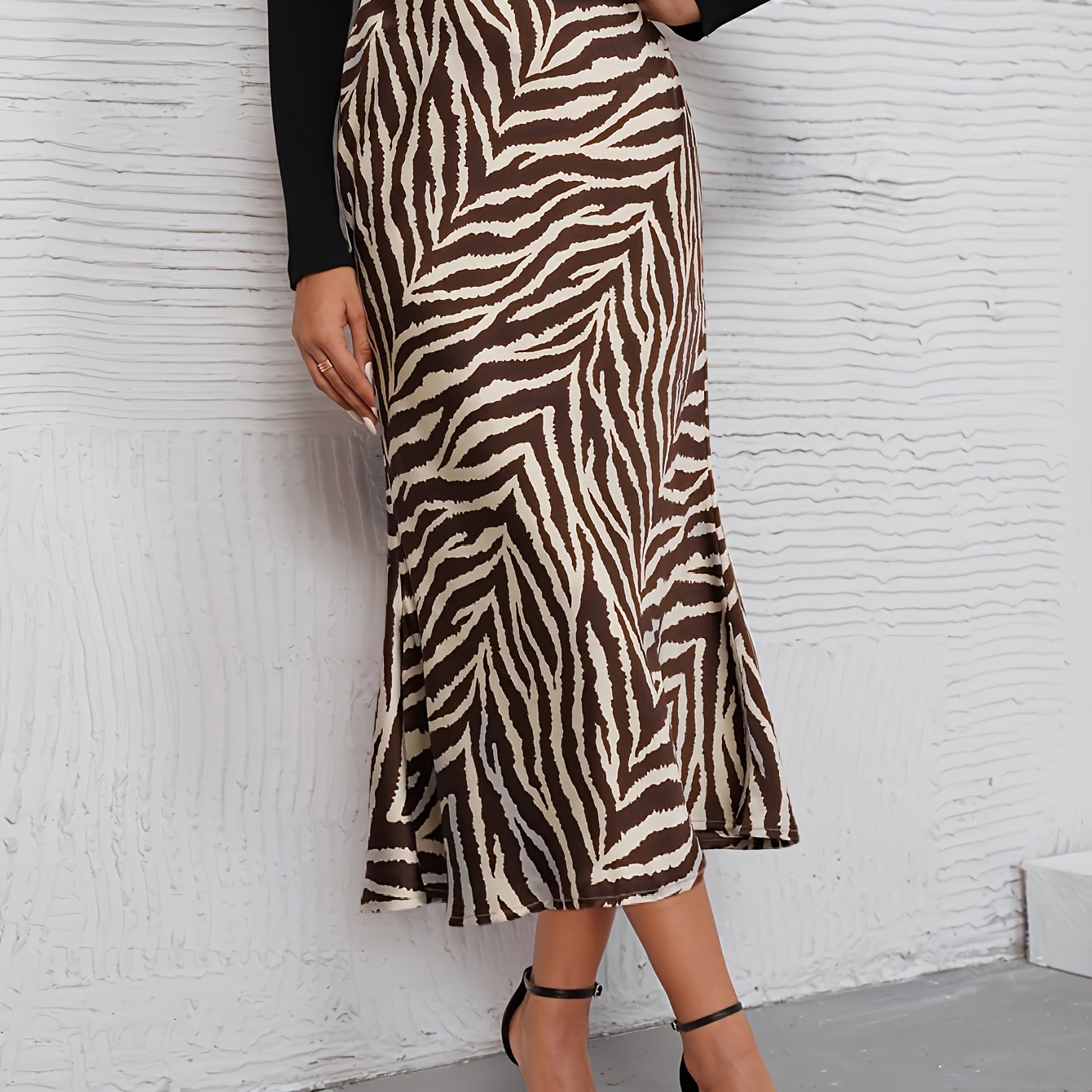 Linda | Elegante Rok Met Leuke Patroon