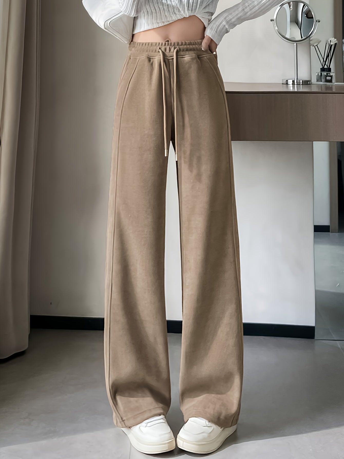 Heidi | Stijlvolle Lange Broek Met Losse Pasvorm