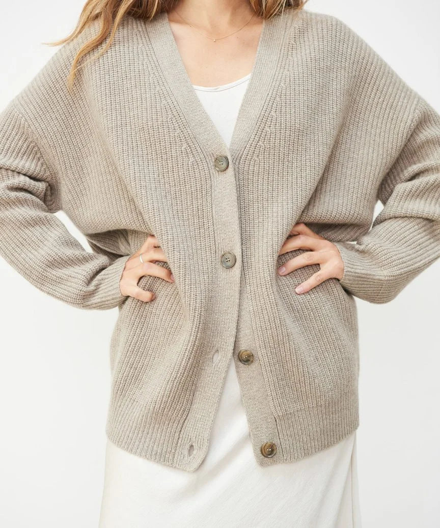 Lianne | Zachte V-Hals Cardigan