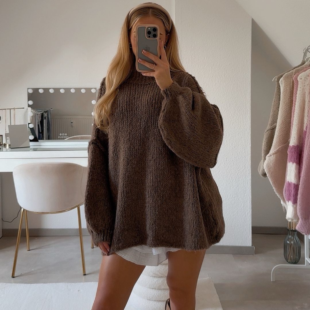 Hennie | Oversized Gebreide Trui met Losse Pasvorm