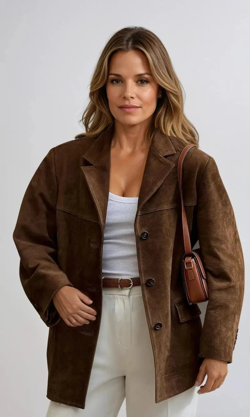 Noëlle | Suède Damesblazer