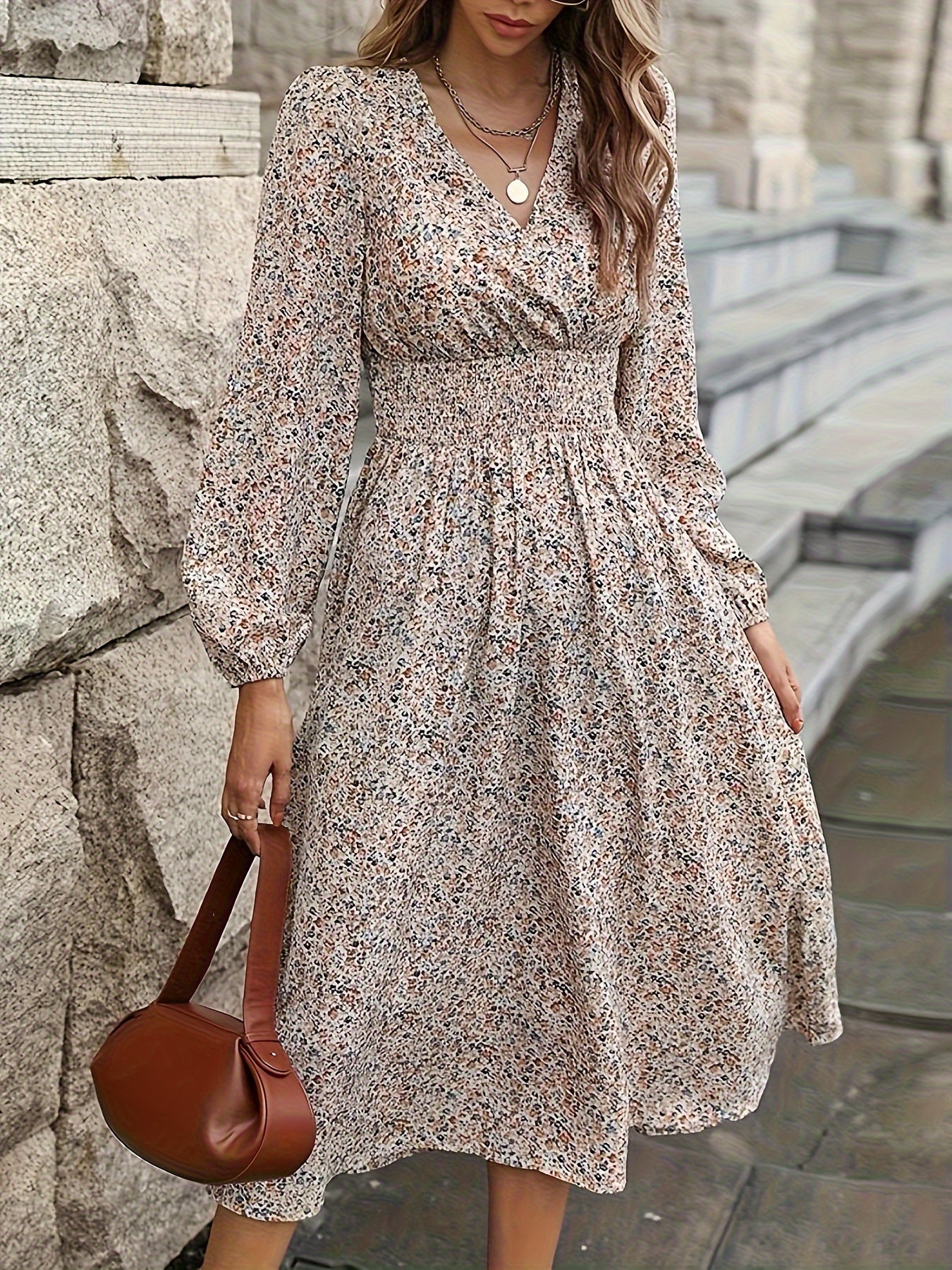 Anneke | Elegante Midi Jurk