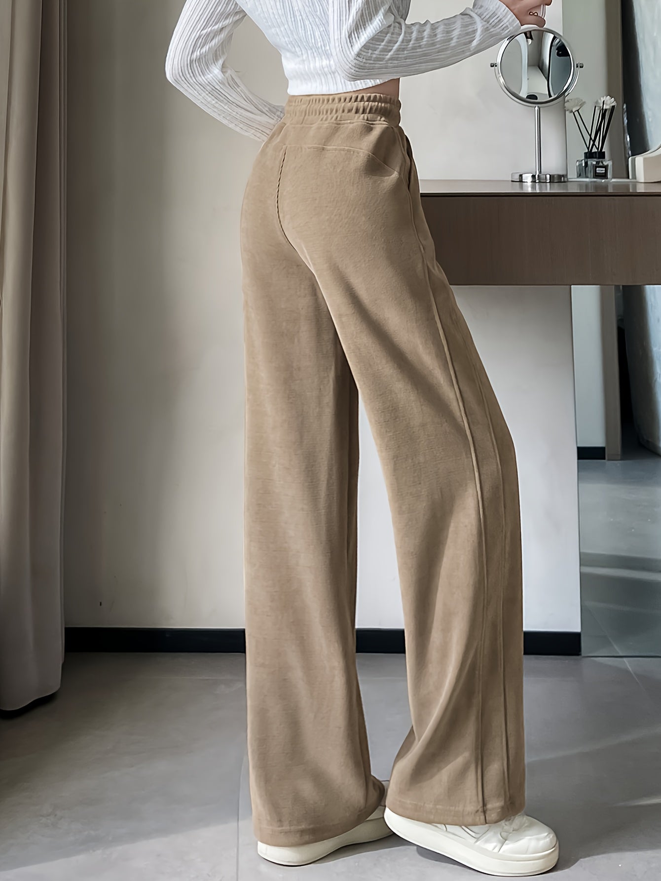 Heidi | Stijlvolle Lange Broek Met Losse Pasvorm