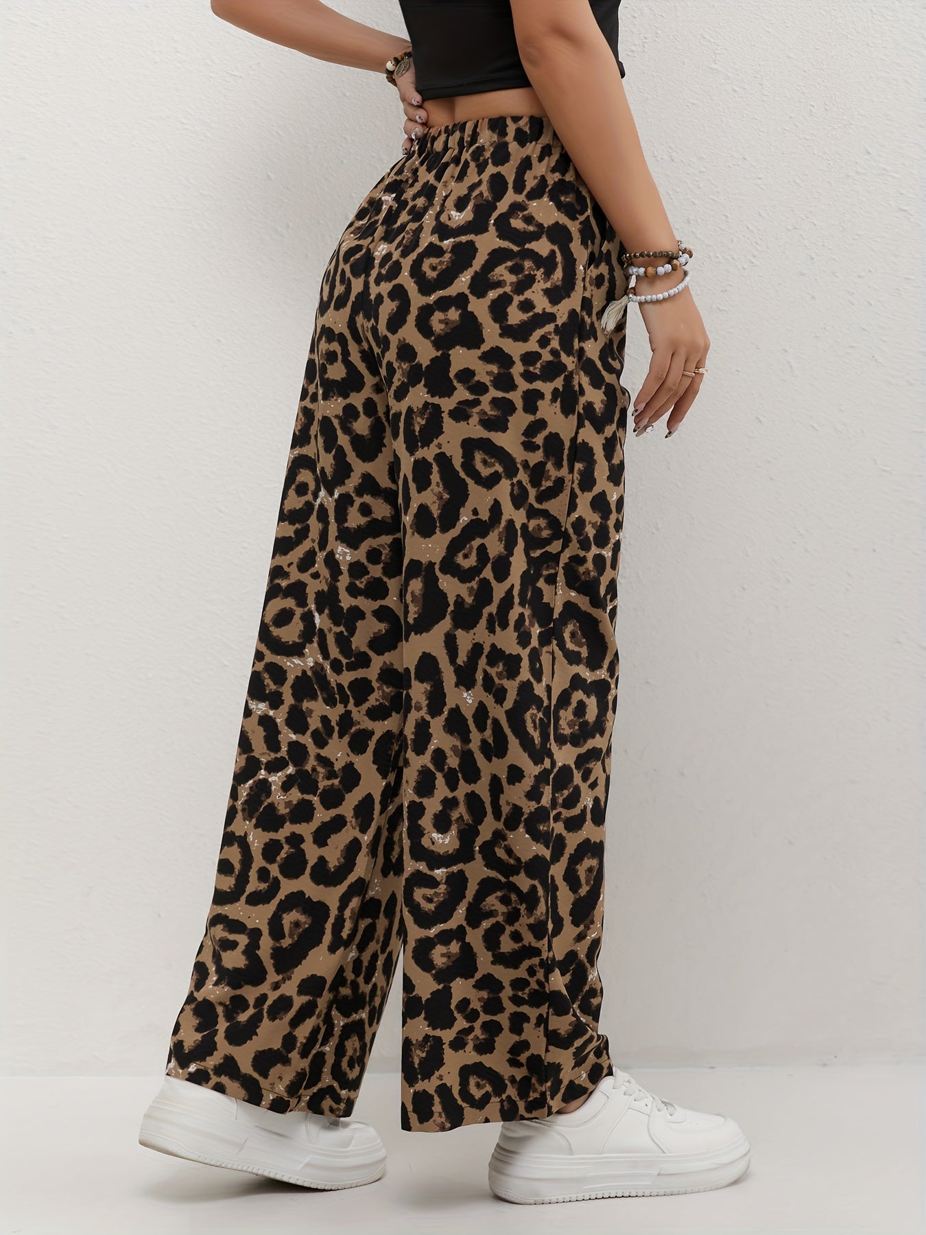 Nienke | Chic En Comfortabel Brede Broek Met Print