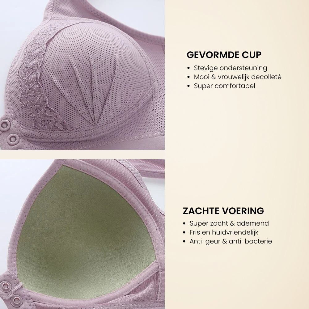 Anja | Comfort BH met Voorsluiting
