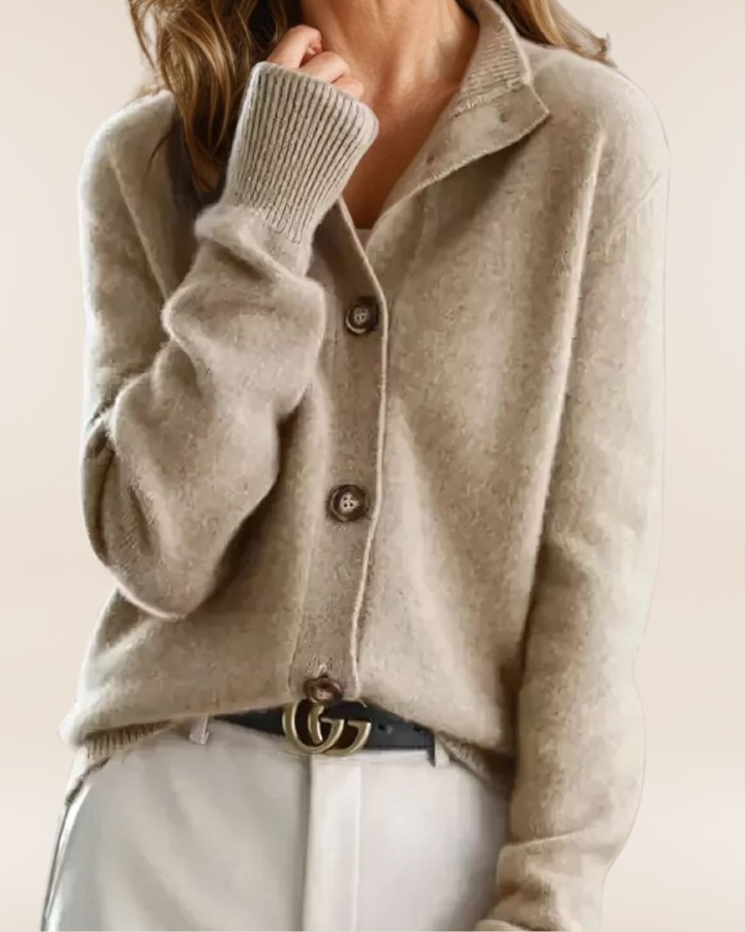 Ineke | Zachte cardigan