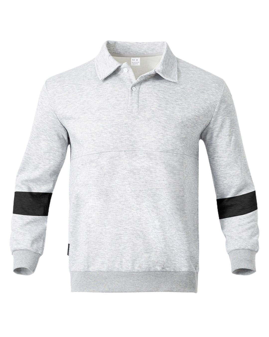 Heavy-Duty Polo Sweatshirt