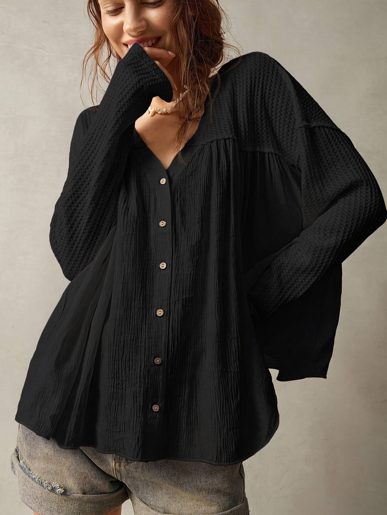 Pauline | Losvallende Blouse