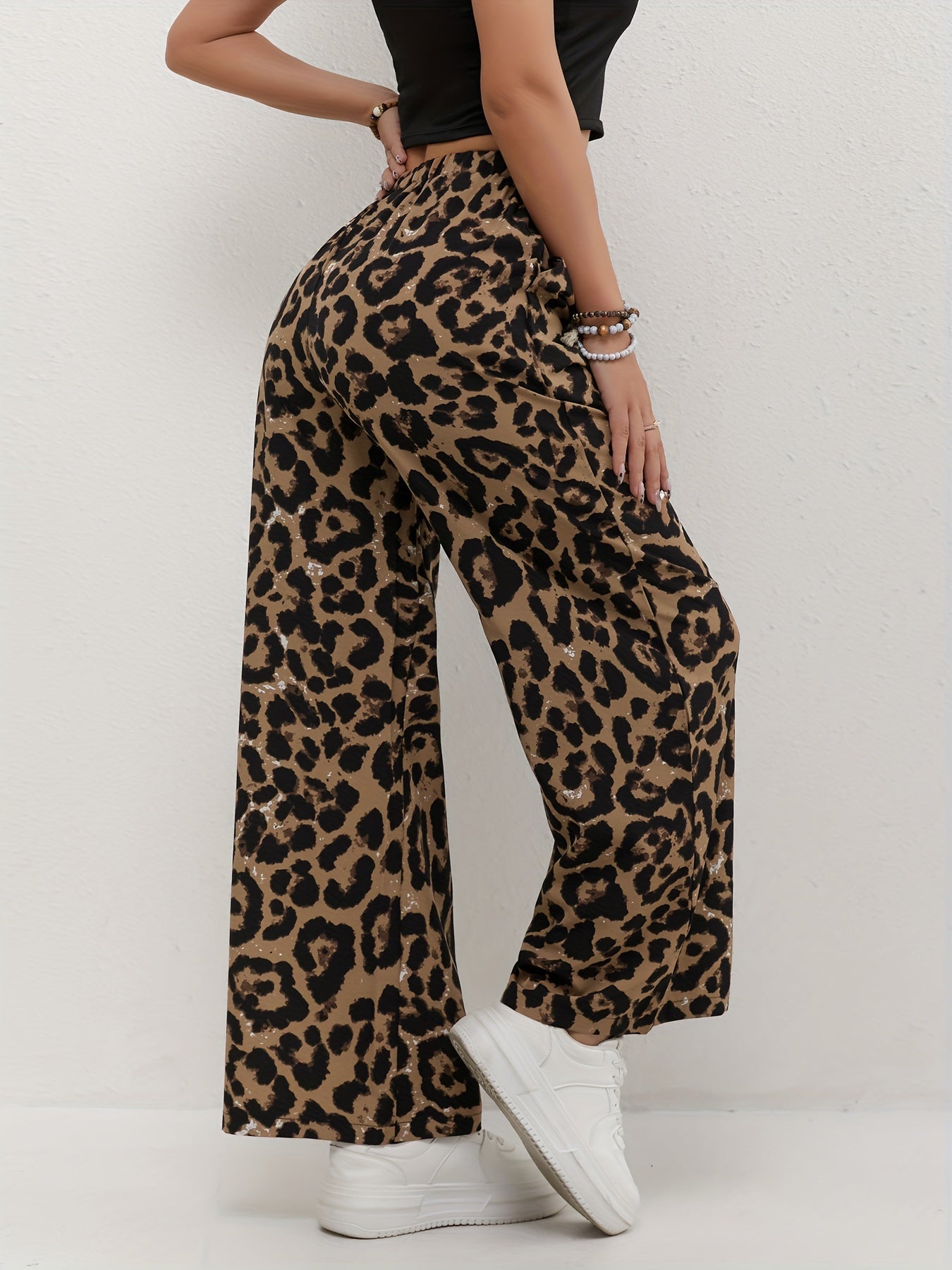 Nienke | Chic En Comfortabel Brede Broek Met Print