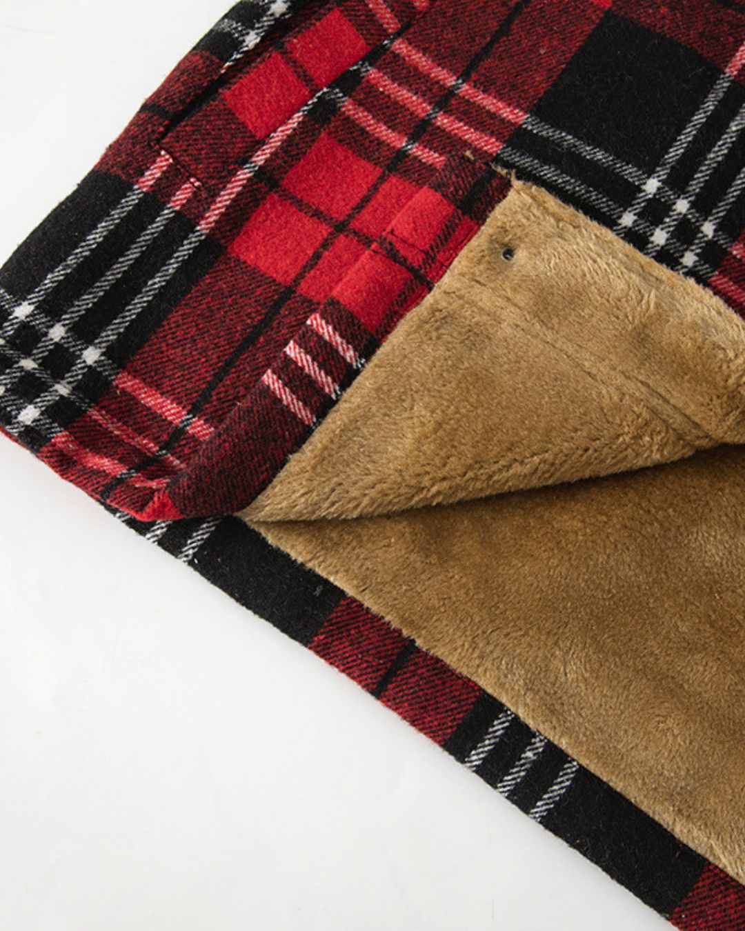 Fleece Lined Flannel Jacket