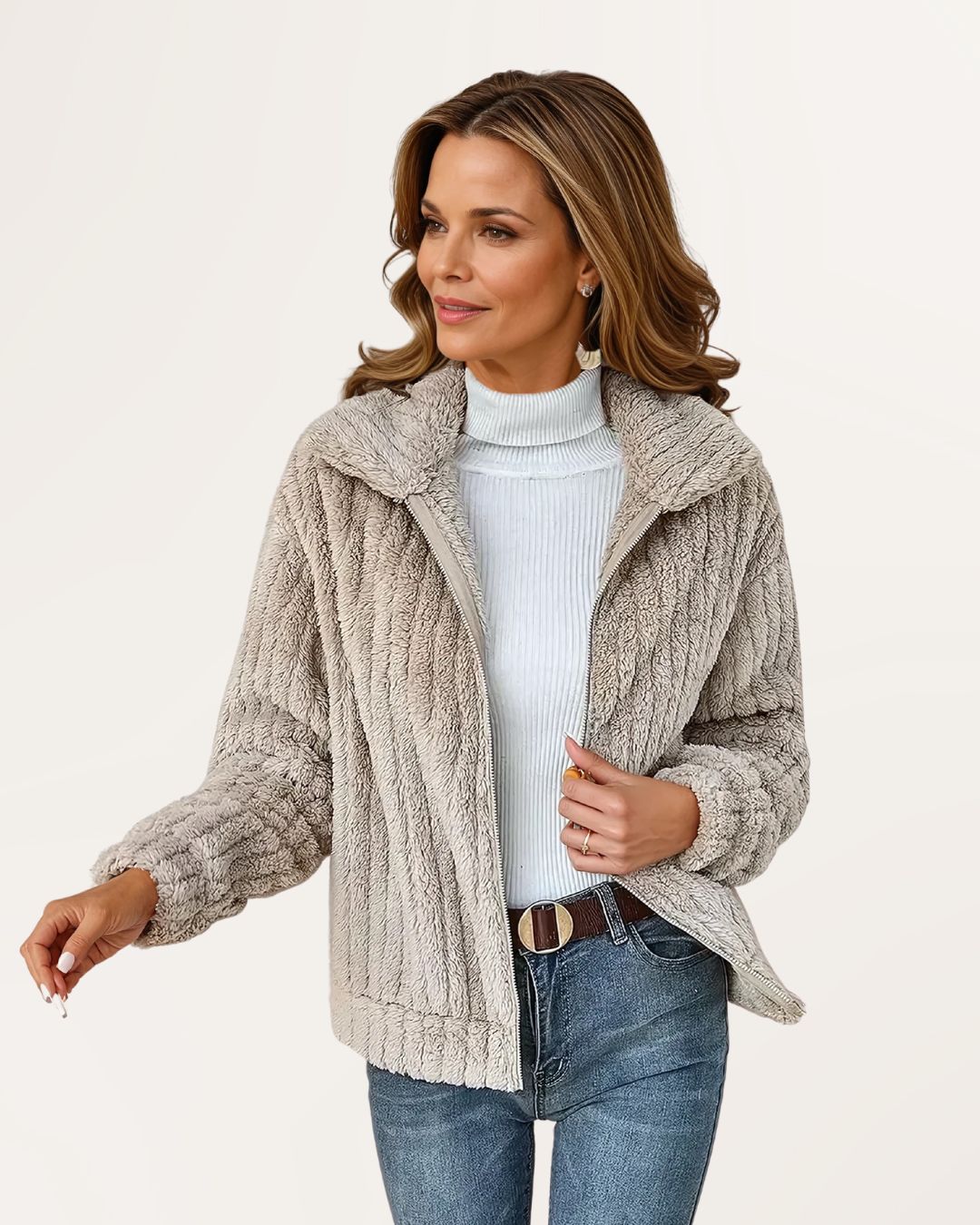 Alida | Zacht Gebreid Vest met Comfortabele Pasvorm