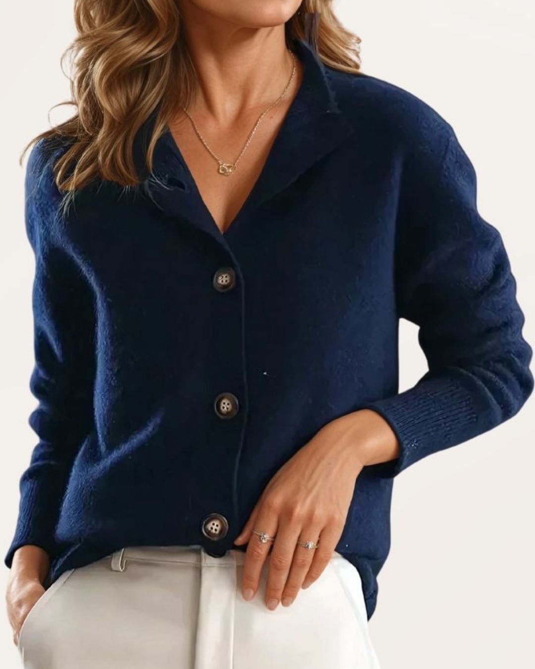 Ineke | Zachte cardigan