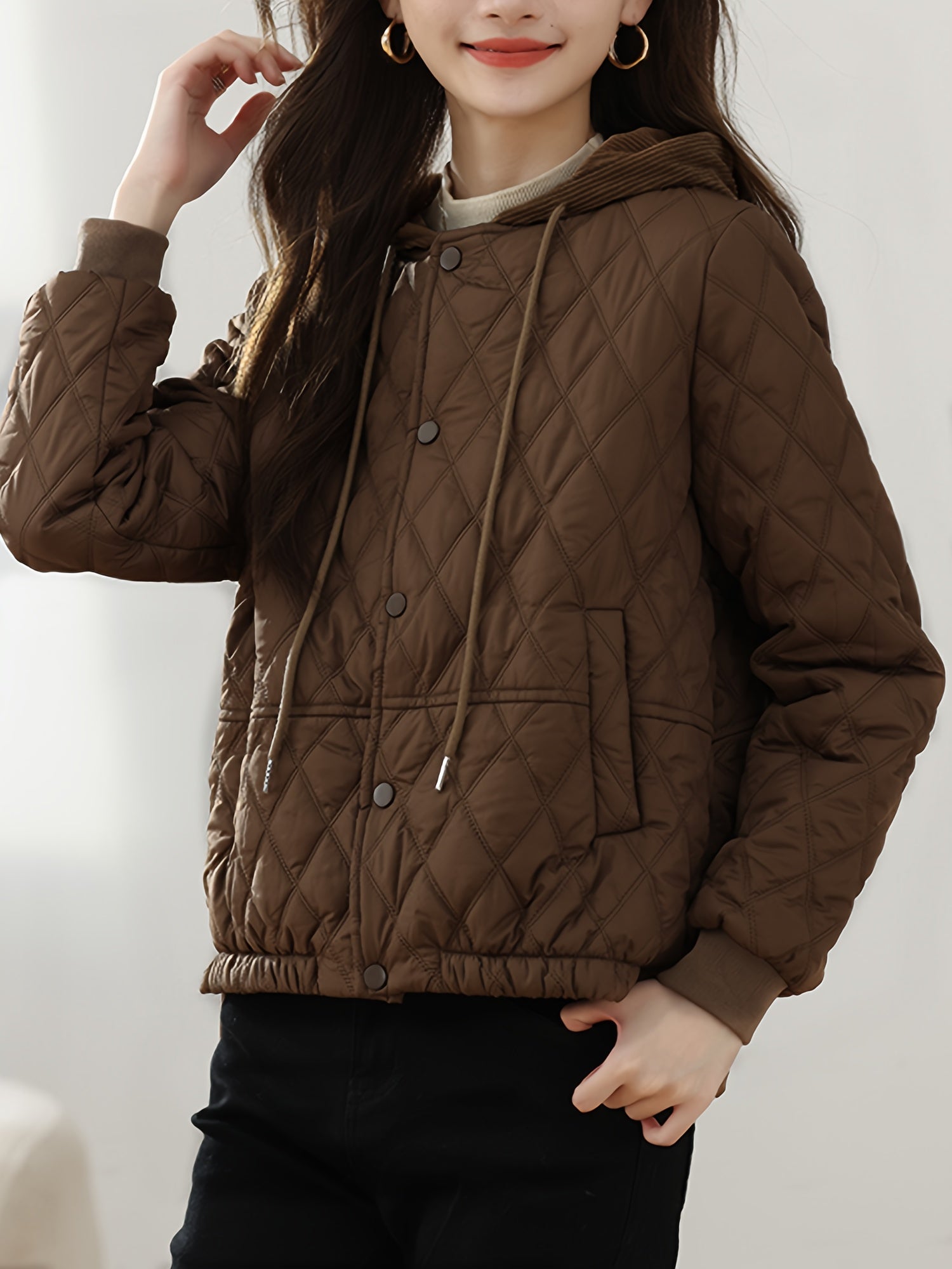 Marloes | Gewatteerd Jasje Met Lichte Glans