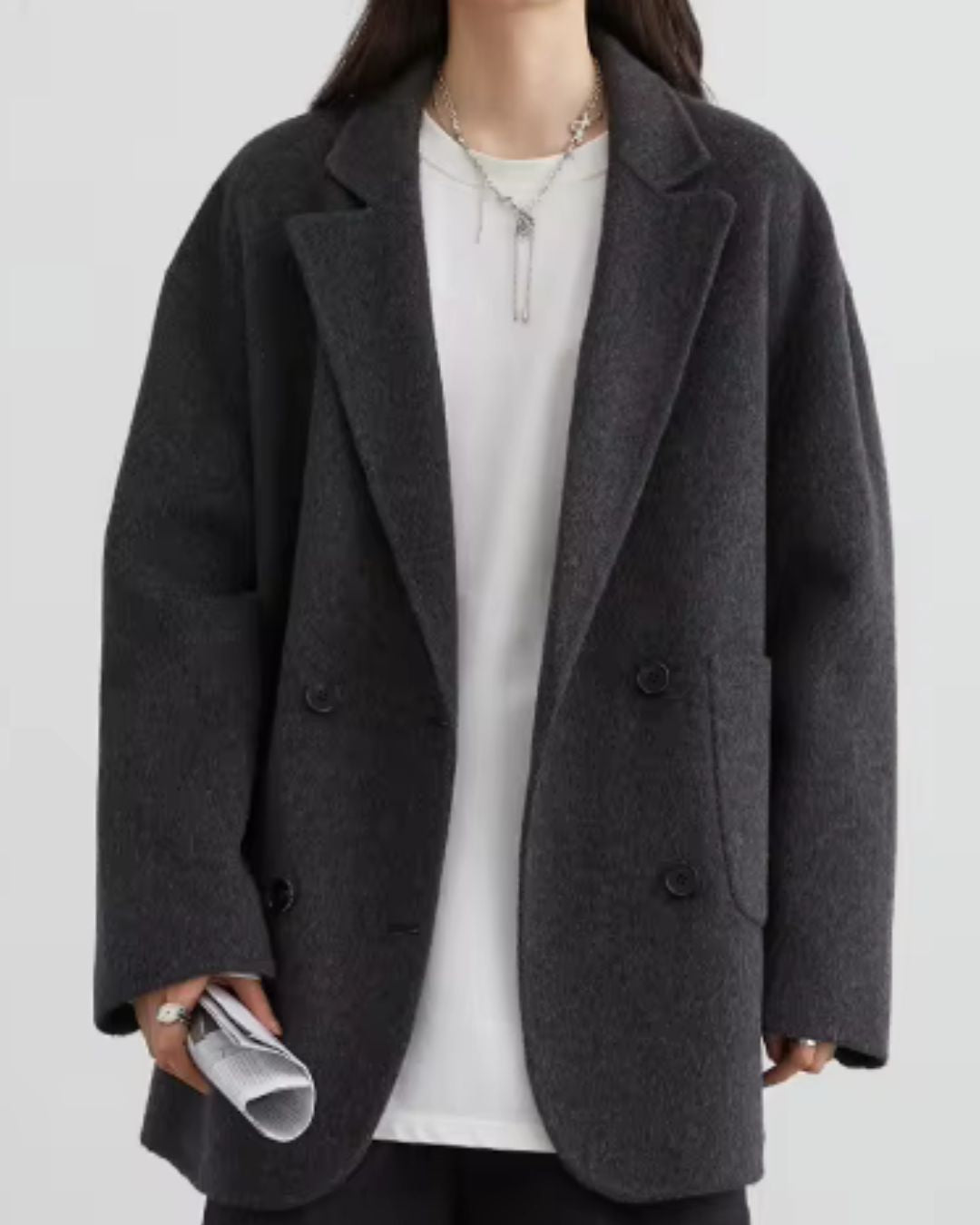 Mirte | Oversized Wollen Blazer