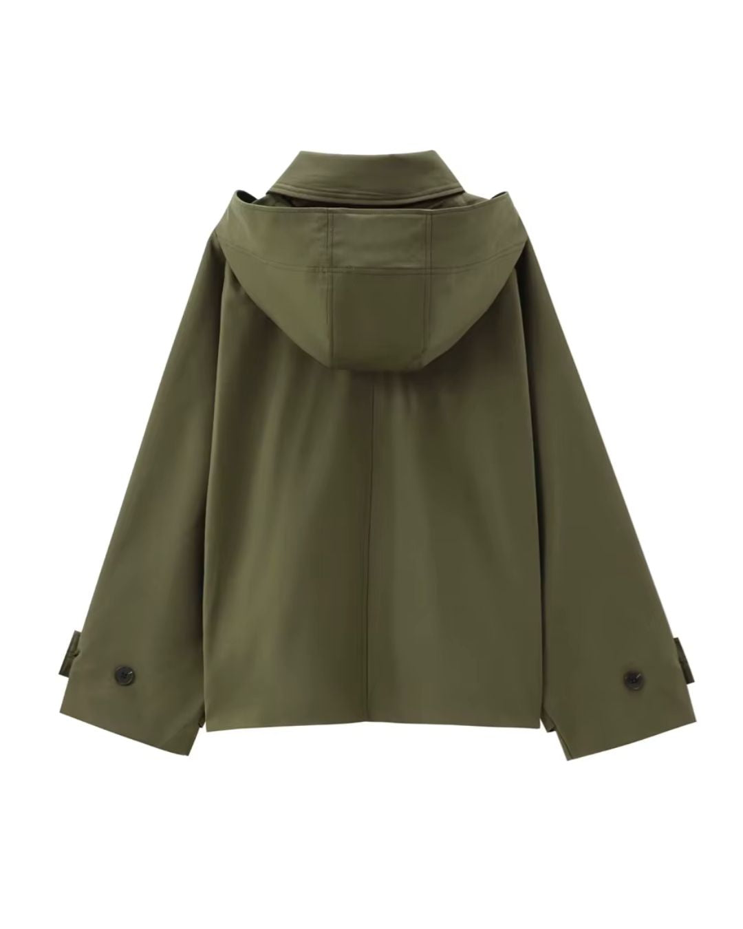 Manon | Elegante Jas met Afneembare Kap