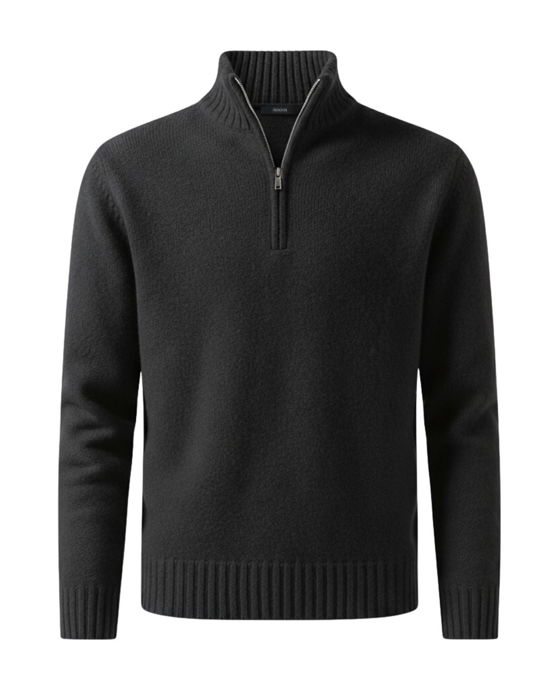 Knit Quarter-Zip Sweater