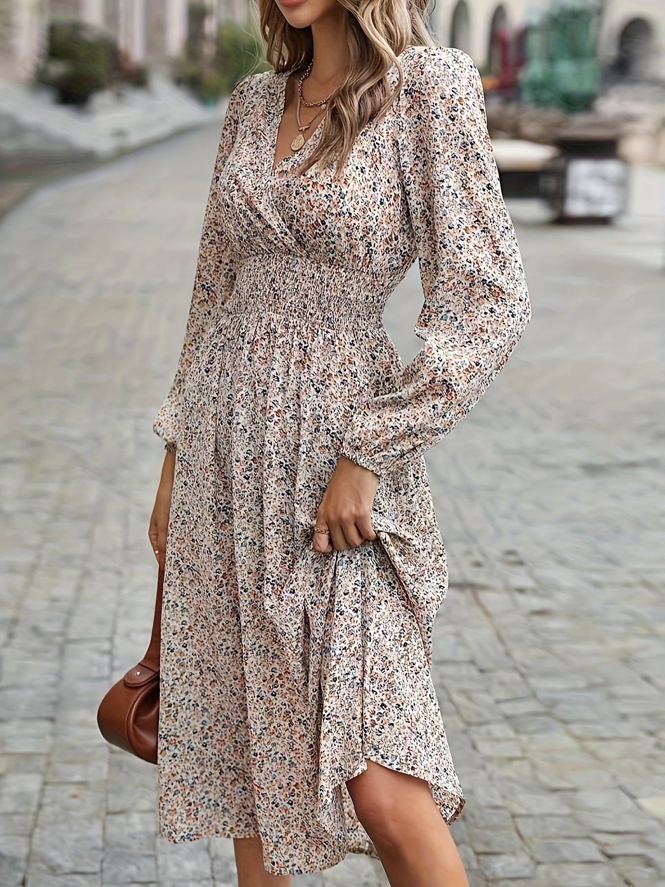 Anneke | Elegante Midi Jurk