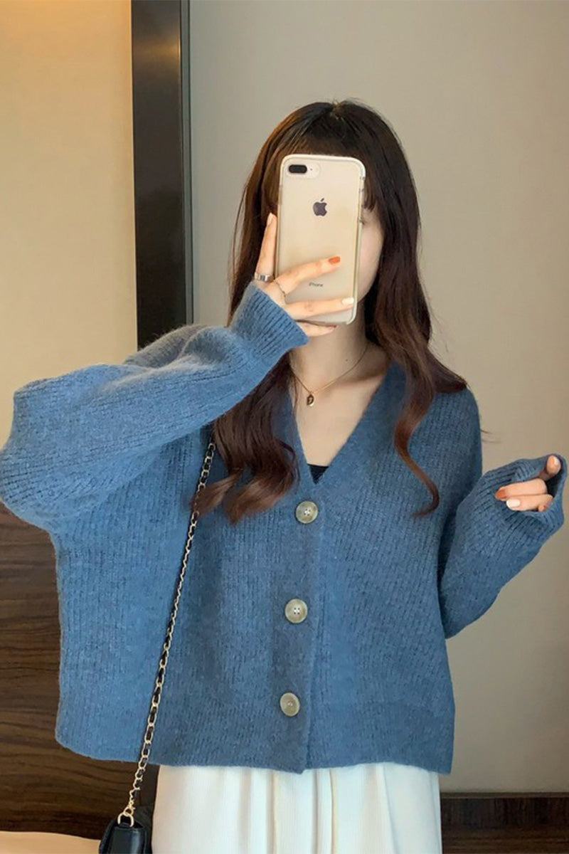 Cozy Button Cardigan