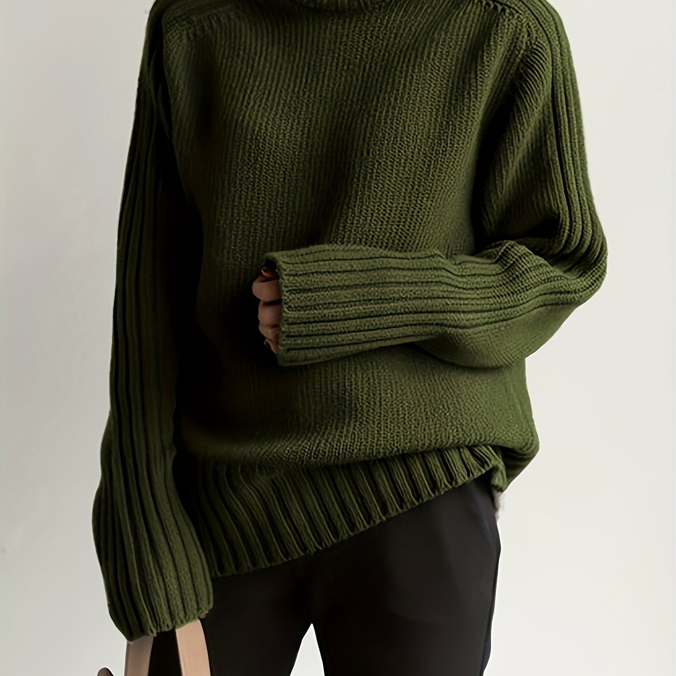 Lydia | Elegante Coltrui Met Hoge Nek