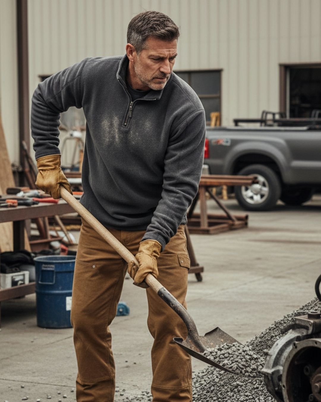 Fleece Quarter-Zip Pullover