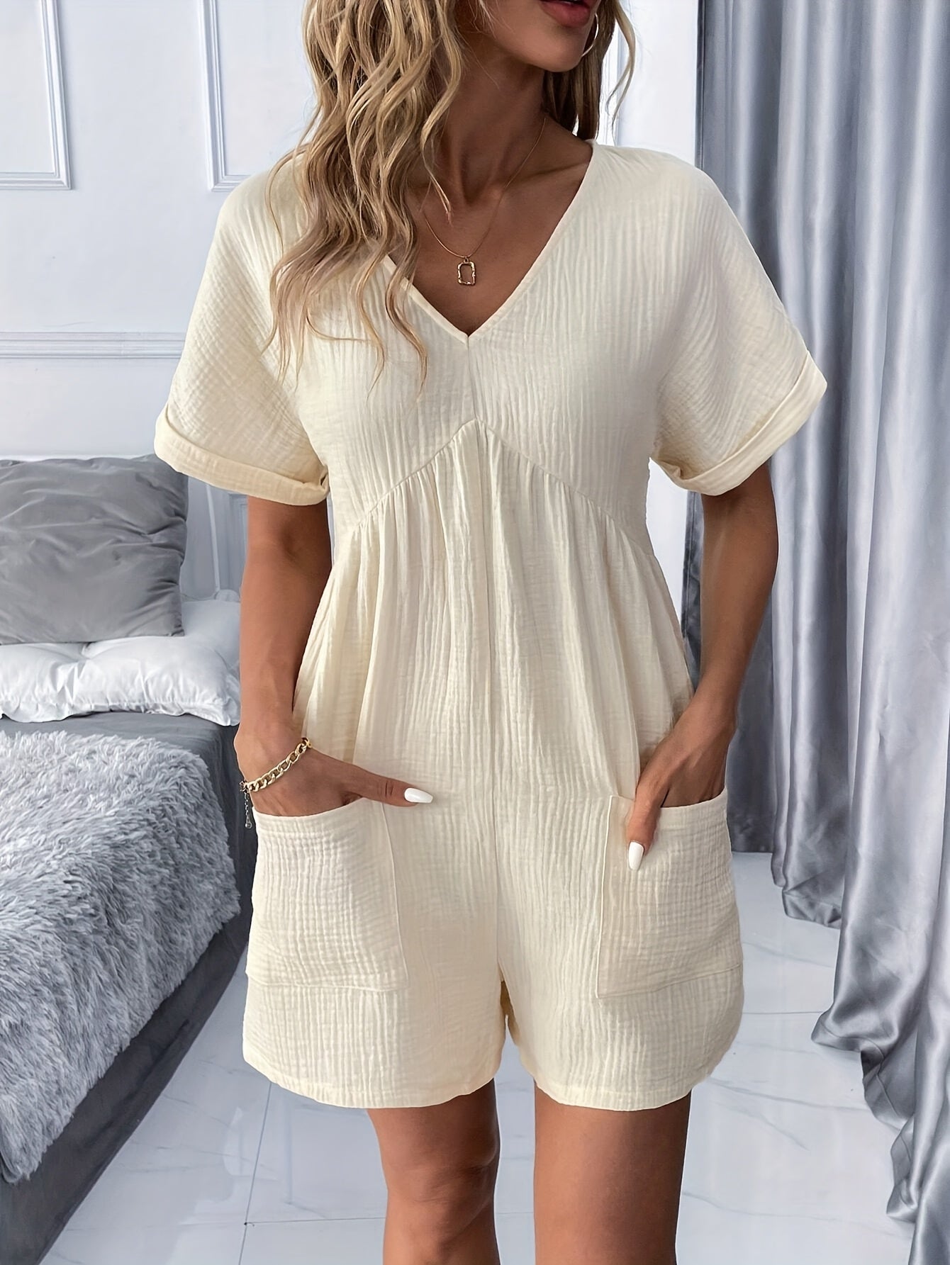 Fleur | Luchtige Zomerjumpsuit met Elegante Pasvorm