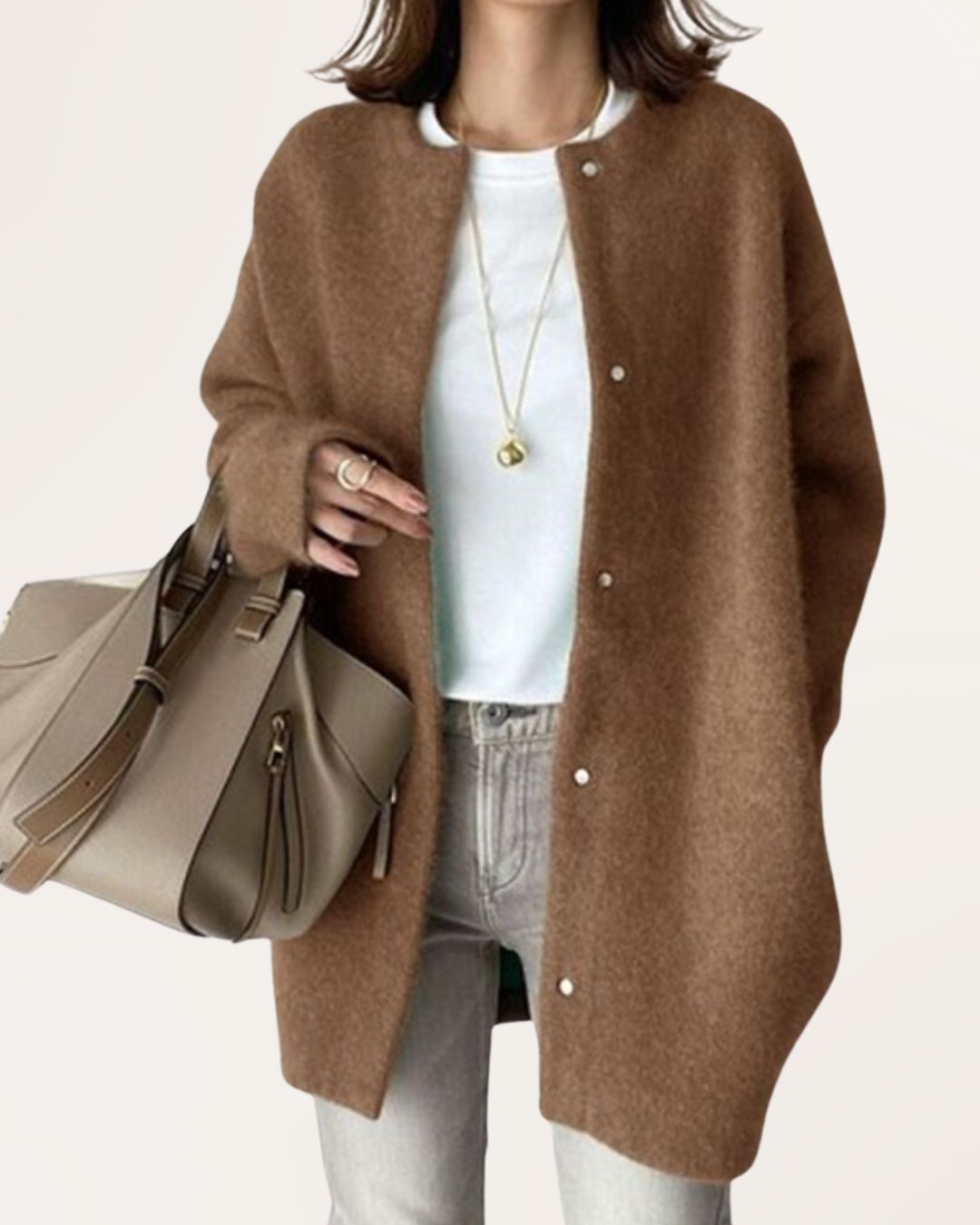 Jannie | Zachte Cardigan met Elegante Pasvorm