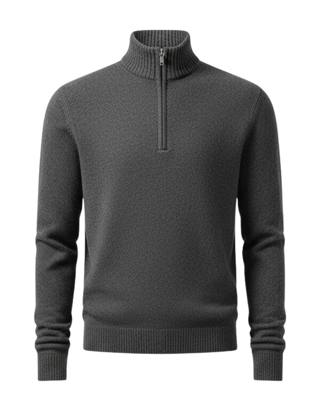 Knit Quarter-Zip Sweater