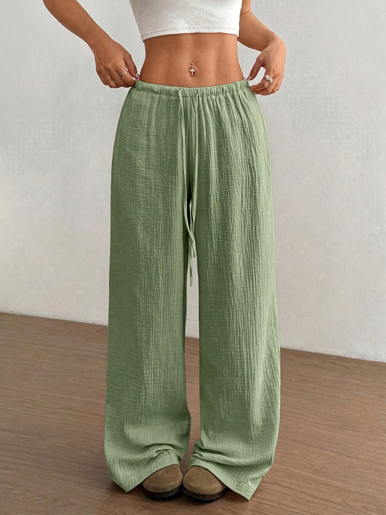 Emma | Comfortabele Rechte Broek Met Losse Pasvorm