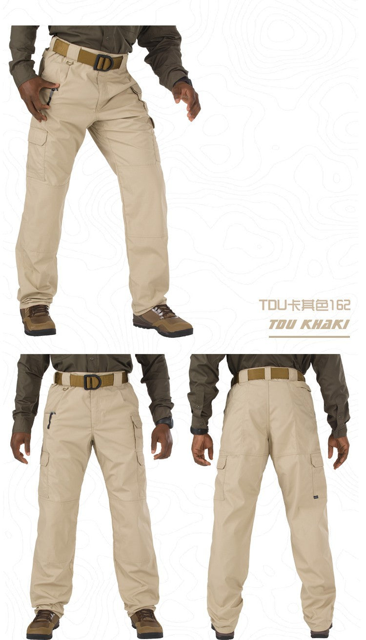 Checked Cloth Secret Service Tactical Pants