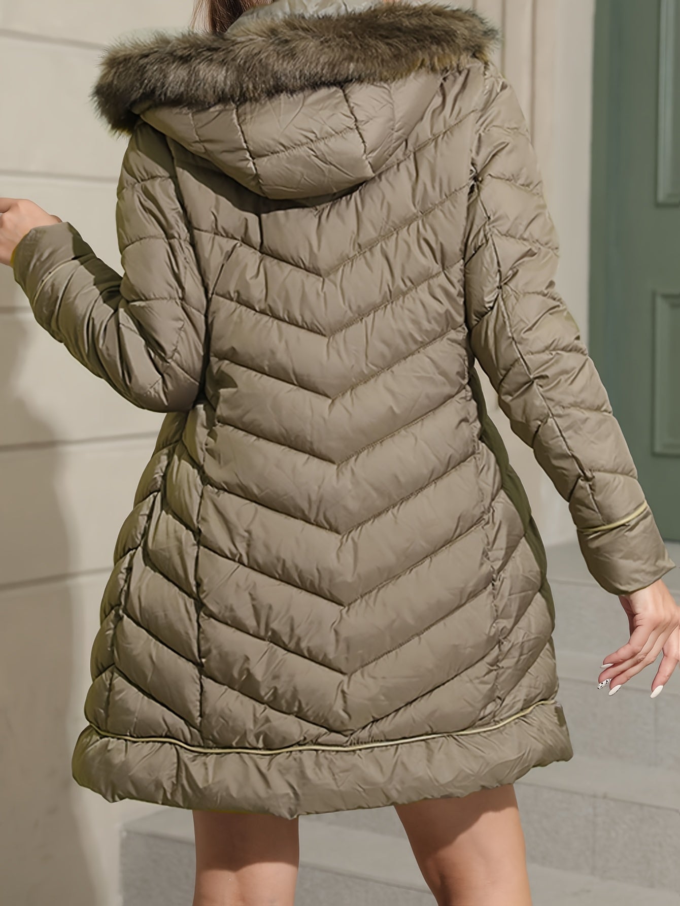 Jorien | Slim-Fit Winterjas Met Capuchon