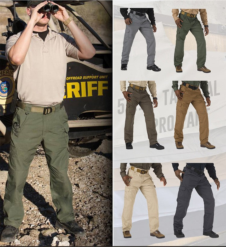 Checked Cloth Secret Service Tactical Pants