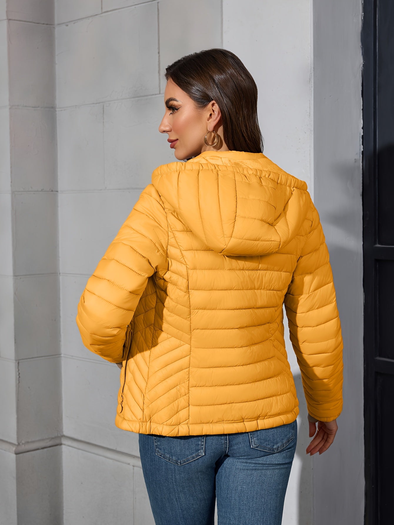 Margaretha | Elegante Lichtgewicht Jas Met Capuchon