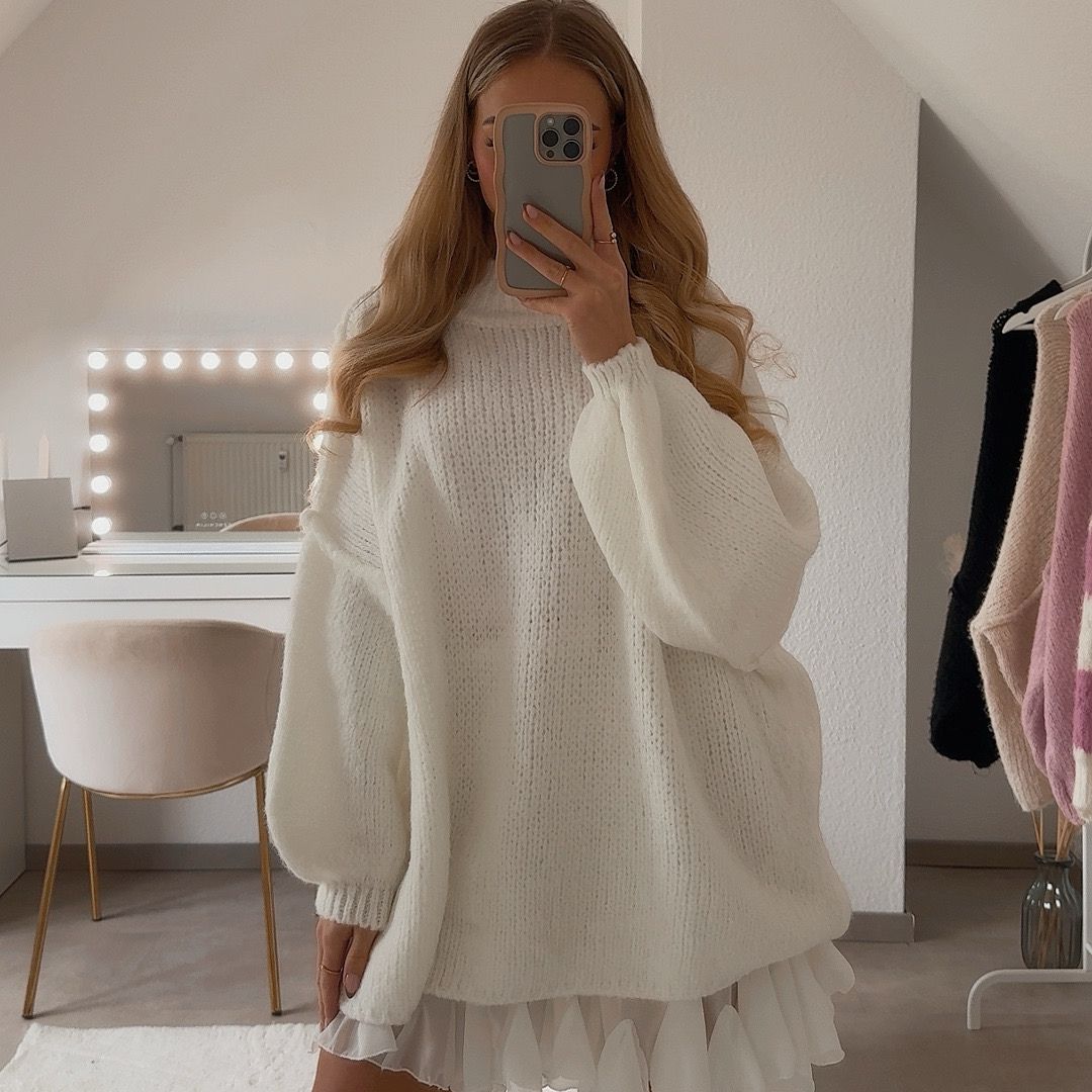 Hennie | Oversized Gebreide Trui met Losse Pasvorm