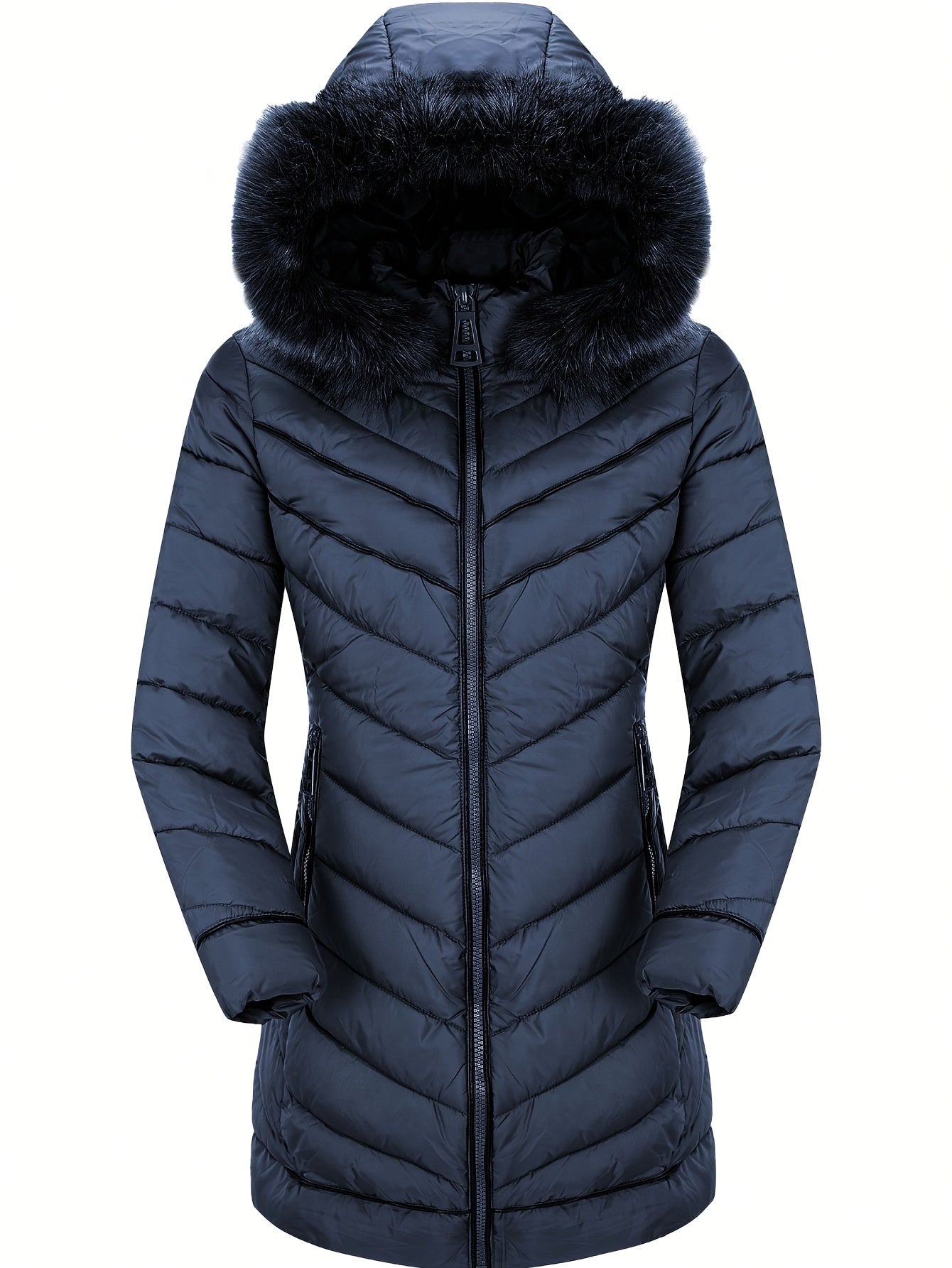 Jorien | Slim-Fit Winterjas Met Capuchon