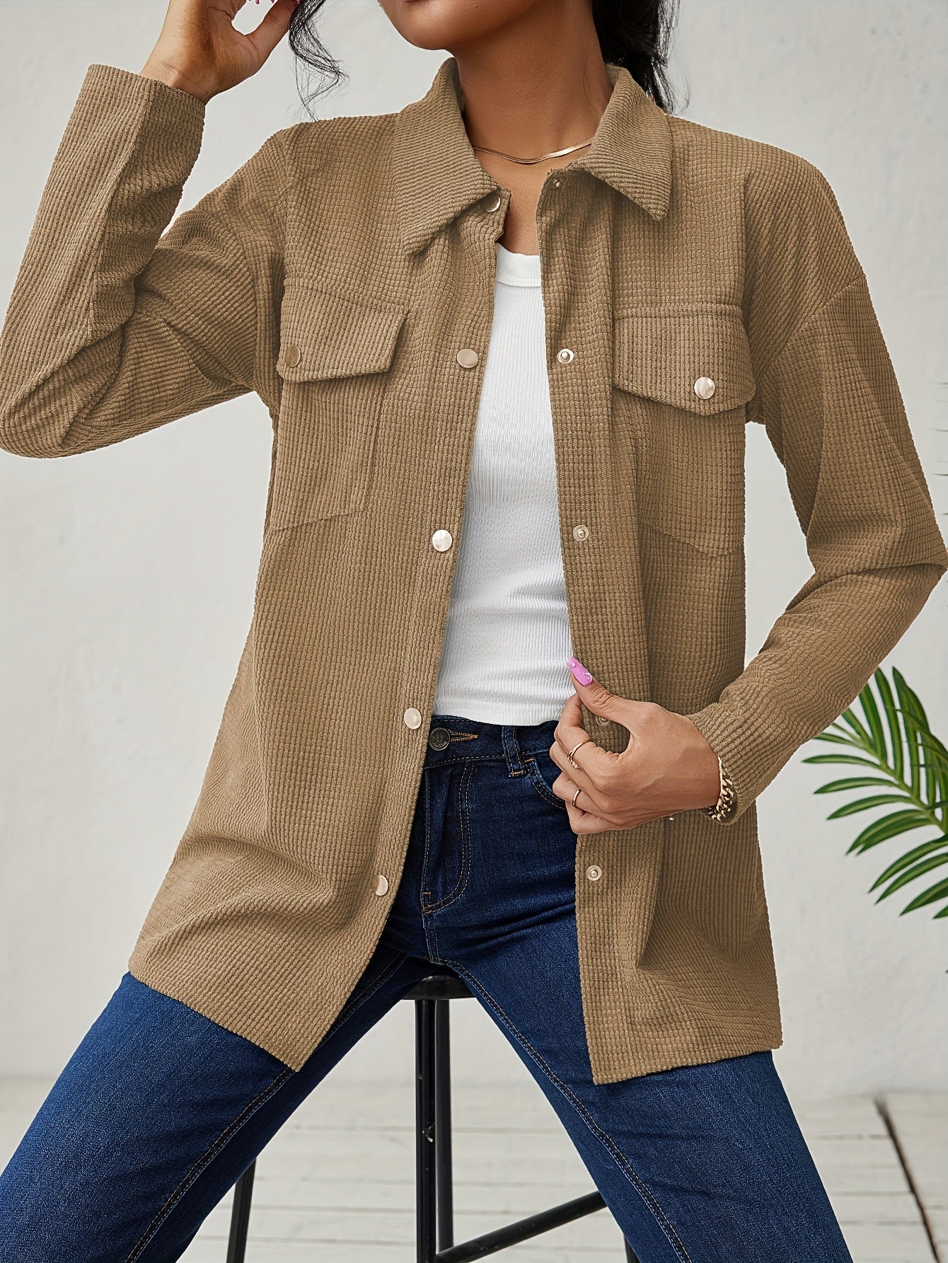 Dina | Comfortabel Loszittend Hemd