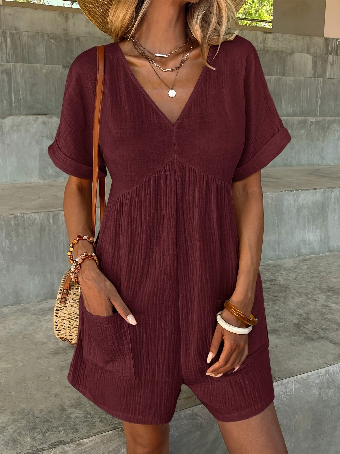 Fleur | Luchtige Zomerjumpsuit met Elegante Pasvorm