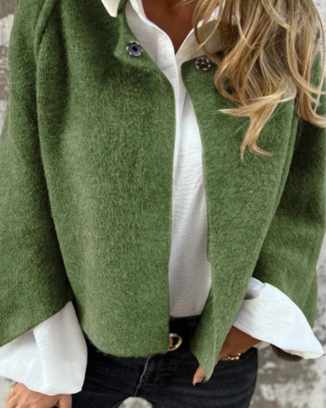 Marlies | Korte Wolmix Jas