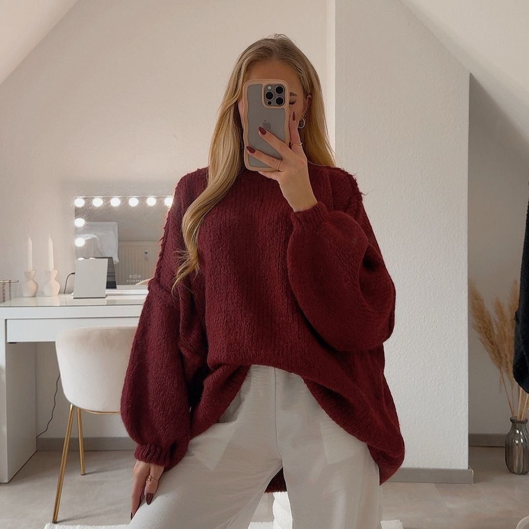 Hennie | Oversized Gebreide Trui met Losse Pasvorm