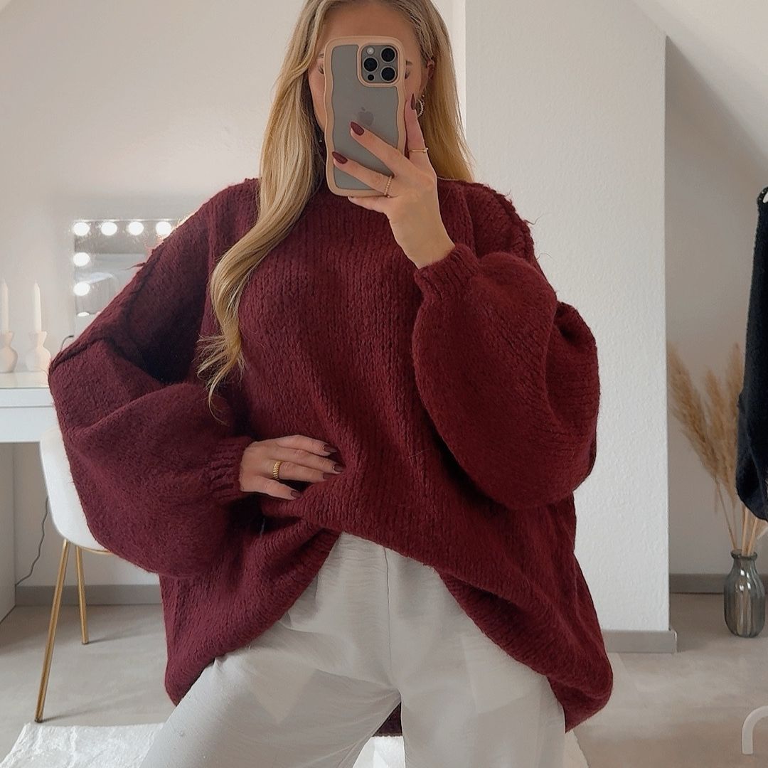 Hennie | Oversized Gebreide Trui met Losse Pasvorm