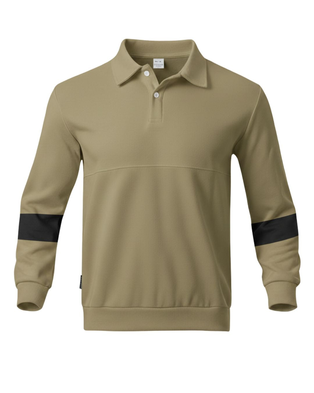 Heavy-Duty Polo Sweatshirt