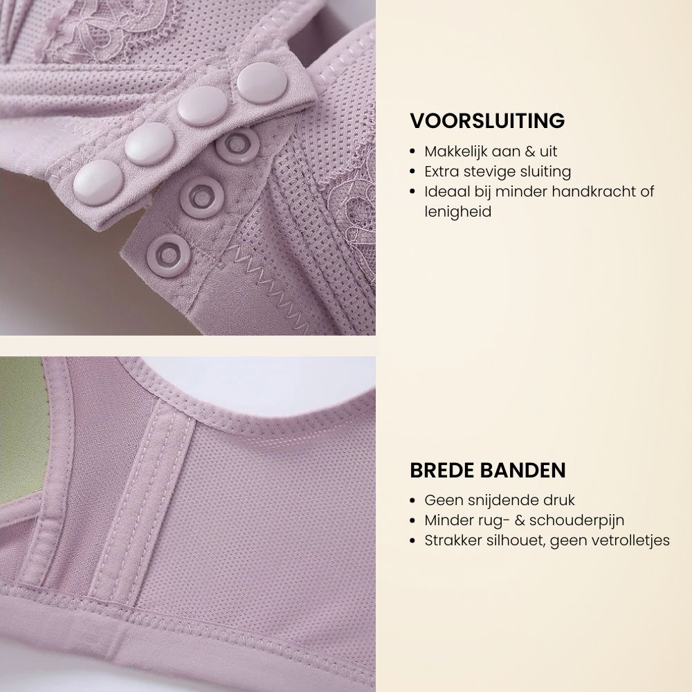Anja | Comfort BH met Voorsluiting