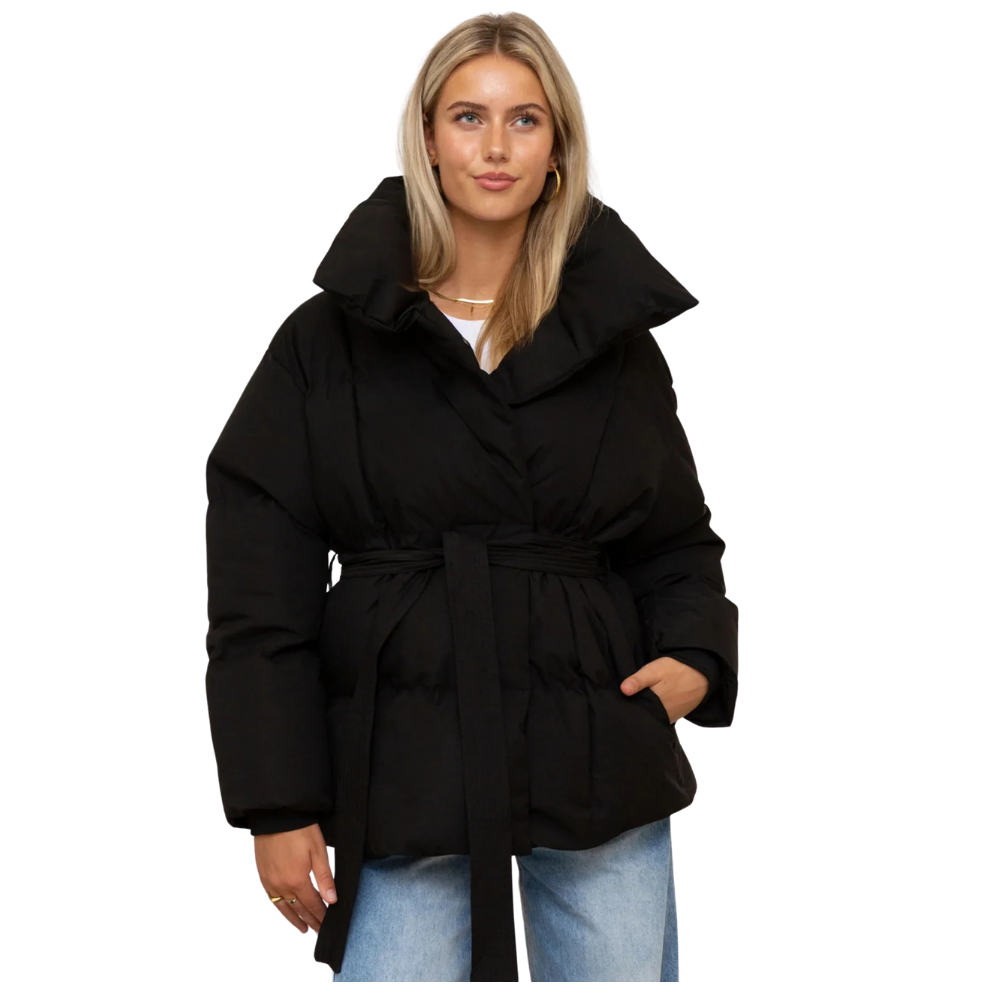 Kornelia | Warme Gewatteerde Jas