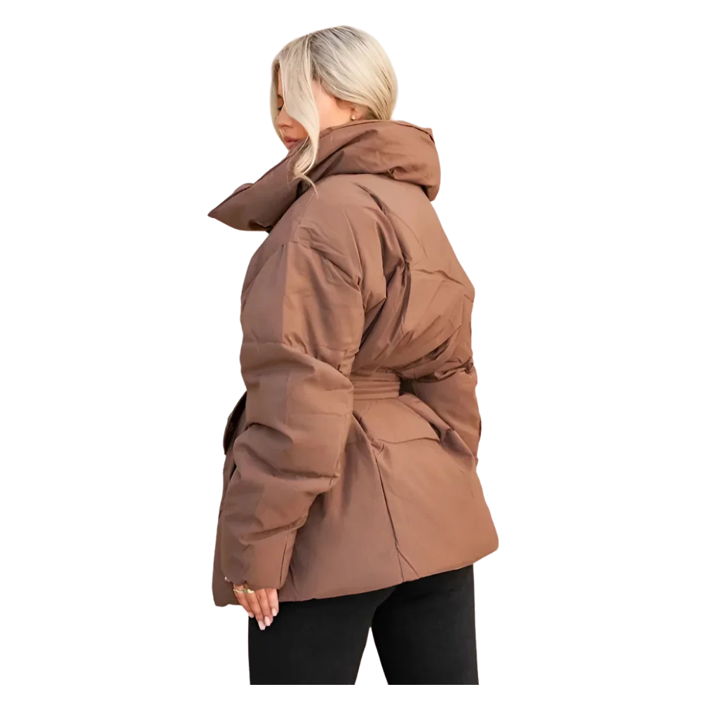 Kornelia | Warme Gewatteerde Jas